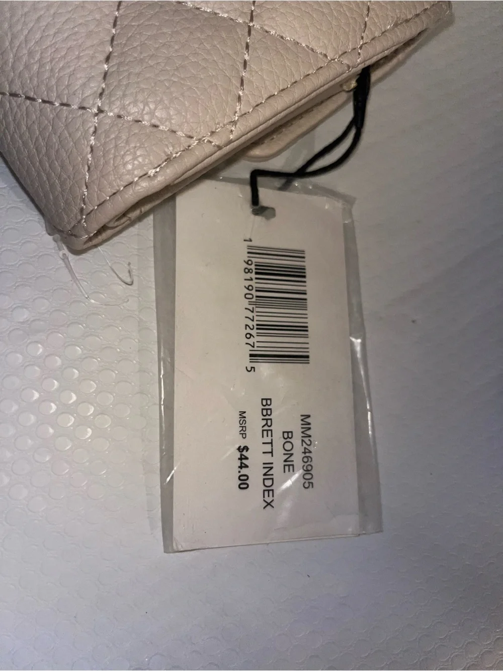 Steve Madden compact quilted